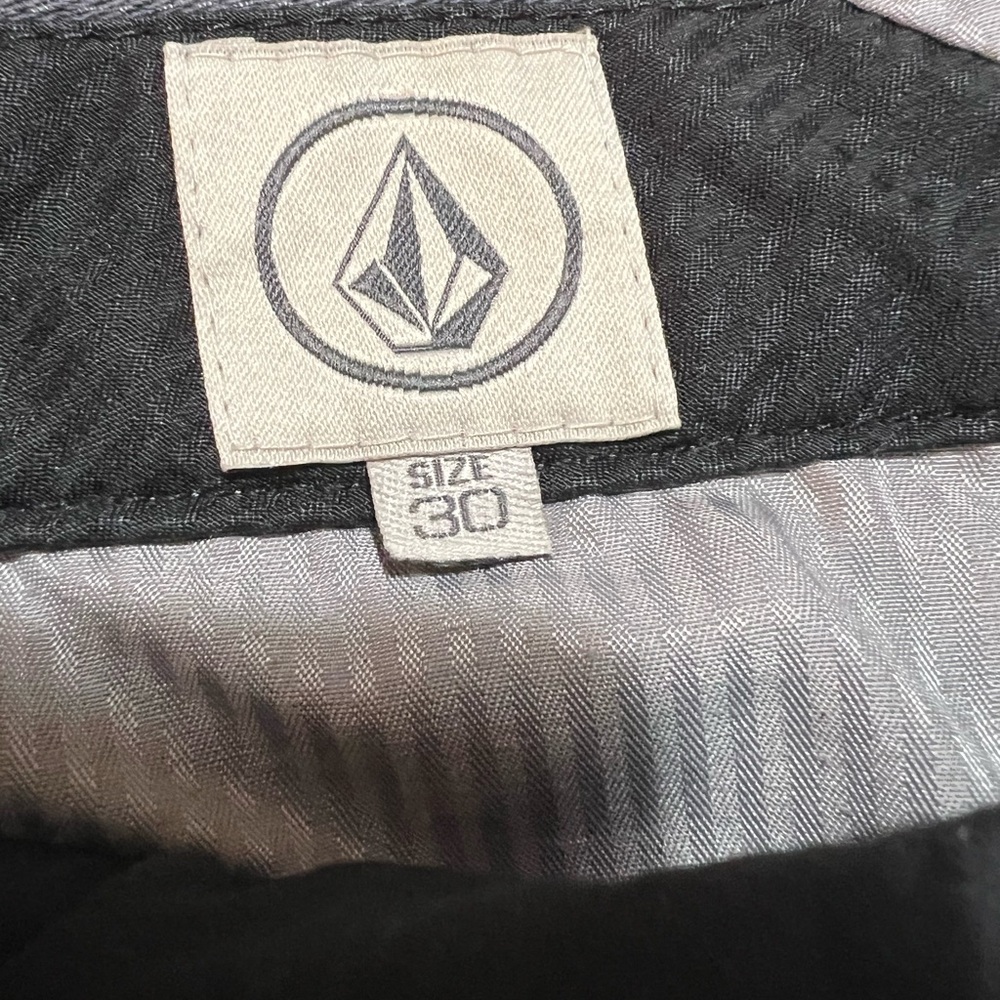 Volcom Charcoal Chino Pants
